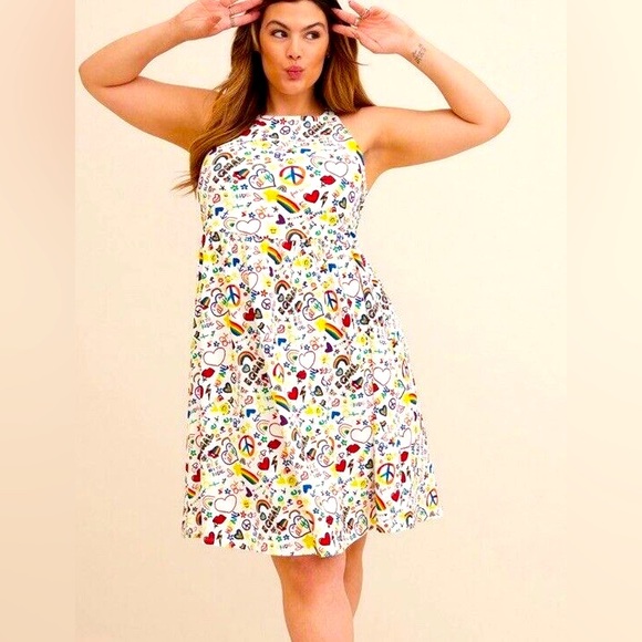 Torrid Ally Skater Dress - Picture 1 of 6